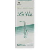 D'Addario RKC05MD - La Voz Tenor Saxophone Reeds - Medium (5-pack)