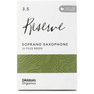 D'Addario Organics Reserve Soprano Saxophone Reeds - 3.5 (10-pack)