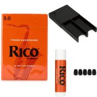 D'Addario RKA1030 - Rico Tenor Saxophone Reeds Accessories Bundle - 3.0 (10-pack)