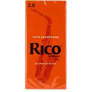 D'Addario RIA2520 - Rico Alto Saxophone Reeds - 2.0 (25-pack)