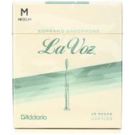 D'Addario RIC10MD - La Voz Soprano Saxophone Reeds - Medium (10-pack)