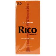 D'Addario RCA2530 Rico Bb Clarinet Reed - 3.0 (25-pack)