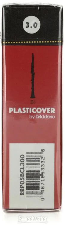  D'Addario RRP05BCL300 Plasticover Bb Clarinet Reed - 3.0 (5-pack)