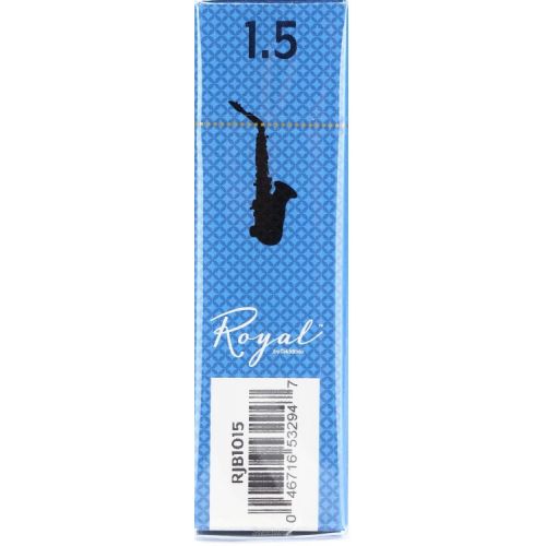  D'Addario RJB1015 - Royal Alto Saxophone Reeds - 1.5 (10-pack)