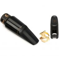 D'Addario MJS-D6M Select Jazz Alto Saxophone Mouthpiece with Ligature and Cap - 6M