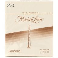 D'Addario RML10BCL Mitchell Lurie Bb Clarinet Reed - 2.0 (10-pack)