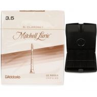 D'Addario Mitchell Lurie Bb Clarinet Reed (10-pack) with Reed Vitalizer Case - 3.5