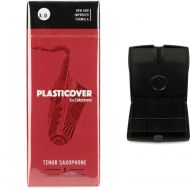 D'Addario Plasticover Tenor Saxophone Reeds (5-pack) with Reed Vitalizer - 3.0