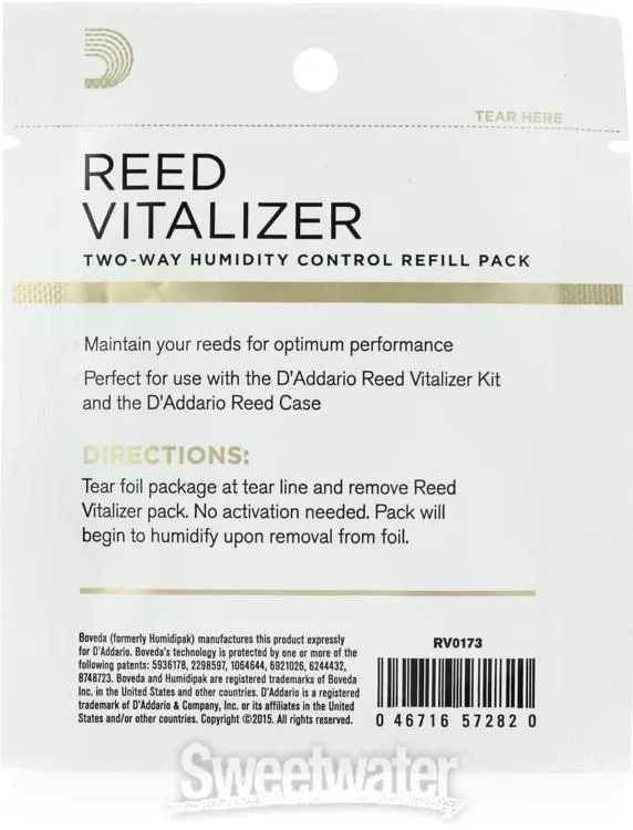 D'Addario Reed Vitalizer Single Refill Pack