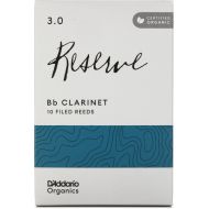 D'Addario Organics Reserve Bb Clarinet Reeds - 3.0 (10-pack)