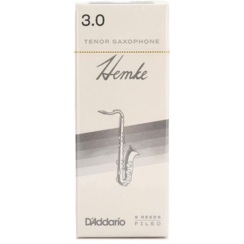  D'Addario Frederick L. Hemke Tenor Saxophone Reeds (5-pack) with Reed Vitalizer - 3.0