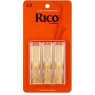 D'Addario RJA0325 - Rico Alto Saxophone Reeds - 2.5 (3-pack)