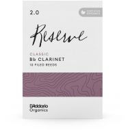 D'Addario Organics Reserve Classic Bb Clarinet Reeds - 2.0 (10-pack)