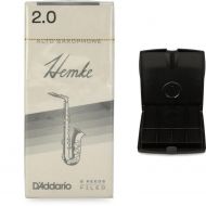 D'Addario Frederick L. Hemke Alto Saxophone Reeds (5-pack) with Reed Vitalizer - 2.0