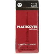 D'Addario RRP05SSX350 - Plasticover Soprano Saxophone Reeds - 3.5 (5-pack)