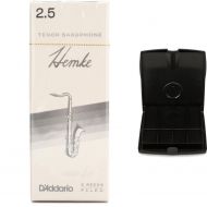 D'Addario Frederick L. Hemke Tenor Saxophone Reeds (5-pack) with Reed Vitalizer - 2.5