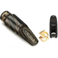 D'Addario MJS-D6M-MB Select Jazz Marble Alto Saxophone Mouthpiece with Ligature and Cap - D6M-MB