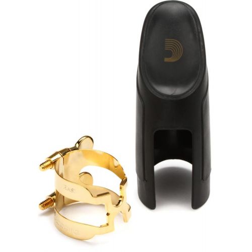  D'Addario MJS-D6M-MB Select Jazz Marble Alto Saxophone Mouthpiece with Ligature and Cap - D6M-MB