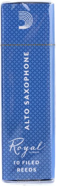  D'Addario RJB1025 - Royal Alto Saxophone Reeds - 2.5 (10-pack)