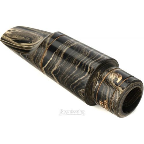  D'Addario MKS-D7M-MB Select Jazz Marble Tenor Saxophone Mouthpiece with Ligature and Cap - 7M