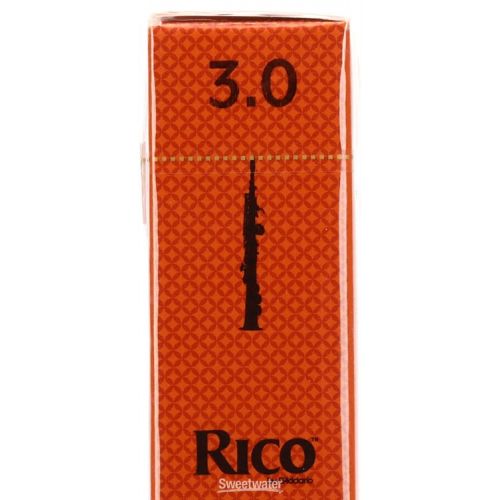  D'Addario RIA1030 - Rico Soprano Saxophone Reeds - 3.0 (10-pack)