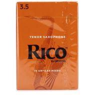 D'Addario RKA1035 - Rico Tenor Saxophone Reeds - 3.5 (10-pack)