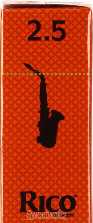  D'Addario RJA1025 - Rico Alto Saxophone Reeds - 2.5 (10-pack)