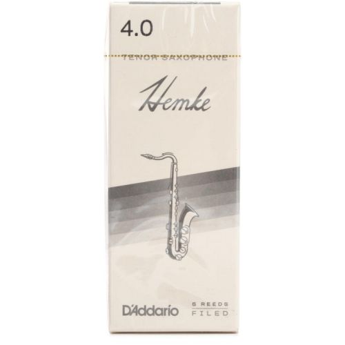  D'Addario Frederick L. Hemke Tenor Saxophone Reeds (5-pack) with Reed Vitalizer - 4.0