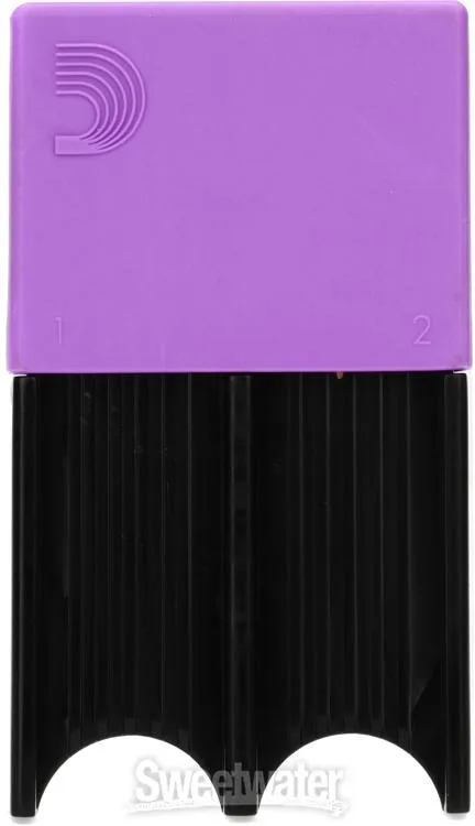  D'Addario Small Woodwind Reed Guard for Clarinet or Saxophone - Purple