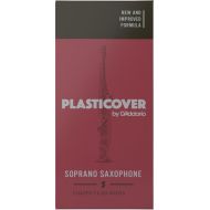 D'Addario RRP05SSX400 - Plasticover Soprano Saxophone Reeds - 4.0 (5-pack)