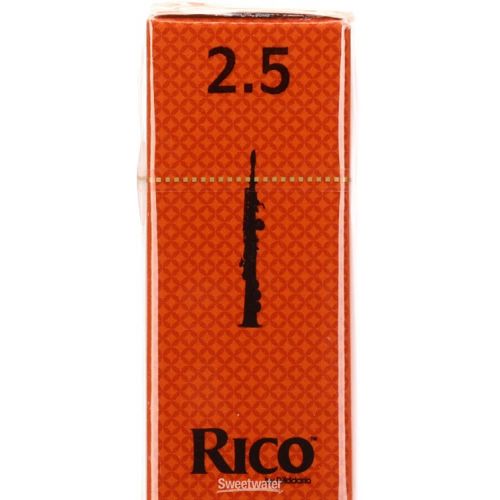  D'Addario Rico Soprano Saxophone Reeds - 2.5 (10-pack)