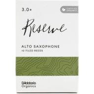 D'Addario Organics Reserve Alto Saxophone Reeds - 3.0+ (10-pack)