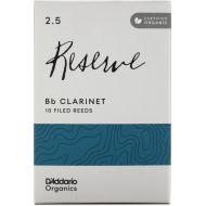 D'Addario Organics Reserve Bb Clarinet Reeds - 2.5 (10-pack)