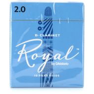 D'Addario RCB10 Royal Bb Clarinet Reed - 2.0 (10-pack)