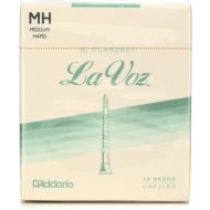 D'Addario RCC10MH La Voz Bb Clarinet Reed - Medium Hard (10-pack)