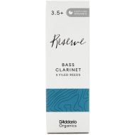 D'Addario Organics Reserve Bass Clarinet Reeds - 3.5+ (5-pack)