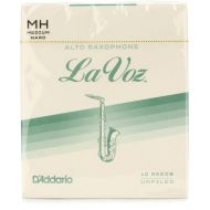 D'Addario RJC10MH - La Voz Alto Saxophone Reeds - Medium Hard (10-pack)