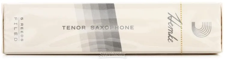  D'Addario RHKP5TSX350 - Frederick L. Hemke Tenor Saxophone Reeds - 3.5 (5-pack)