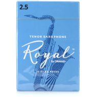 D'Addario RKB1025 - Royal Tenor Saxophone Reeds - 2.5 (10-pack)