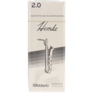 D'Addario RHKP5BSX200 - Frederick L. Hemke Baritone Saxophone Reeds - 2.0 (5-pack)