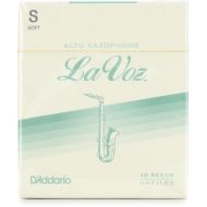 D'Addario RJC10SF La Voz Alto Saxophone Reed - Soft (10-pack)