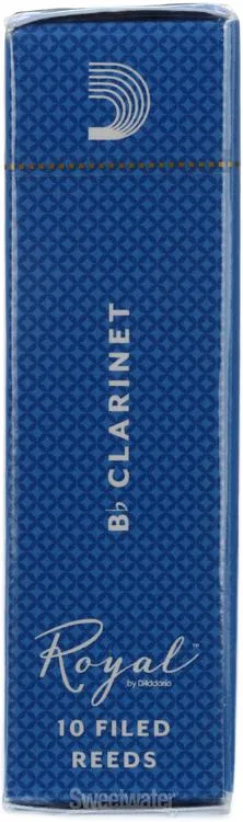  D'Addario RCB10 Royal Bb Clarinet Reed - 3.0 (10-pack)