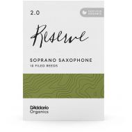 D'Addario Organics Reserve Soprano Saxophone Reeds - 2.0 (10-pack)