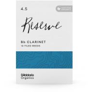 D'Addario Organics Reserve Bb Clarinet Reeds - 4.5 (10-pack)