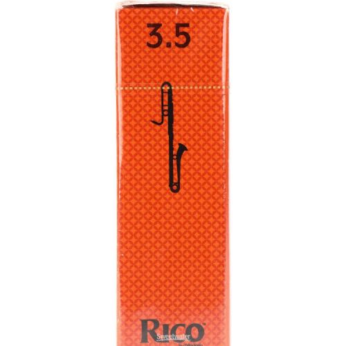  D'Addario RFA1035 Rico Contrabass Clarinet Reed - 3.5 (10-pack)