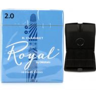 D'Addario Royal Bb Clarinet Reeds (10-pack) with Reed Vitalizer - 2.0