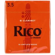 D'Addario RCA1035 Rico Bb Clarinet Reed - 3.5 (10-pack)