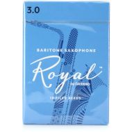 D'Addario RLB1030 - Royal Baritone Saxophone Reeds - 3.0 (10-pack)