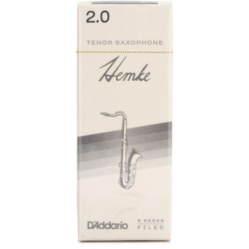  D'Addario Frederick L. Hemke Tenor Saxophone Reeds (5-pack) with Reed Vitalizer - 2.0