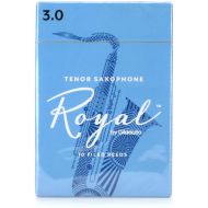 D'Addario RKB1030 - Royal Tenor Saxophone Reeds - 3.0 (10-pack)